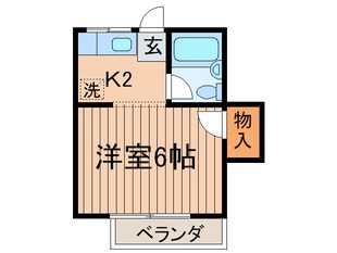 スカイヒルズの物件間取画像